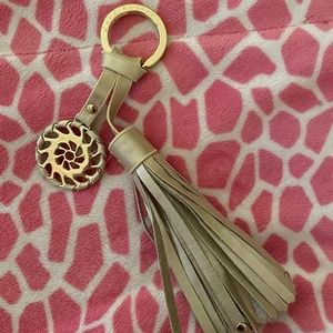 Jack Rogers Tassel Keychain